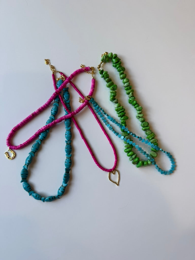 Fell in love necklaces