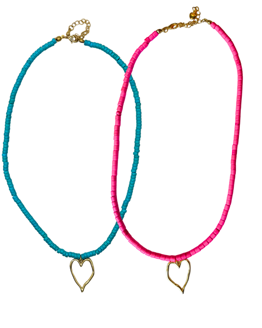 Fell in love necklaces