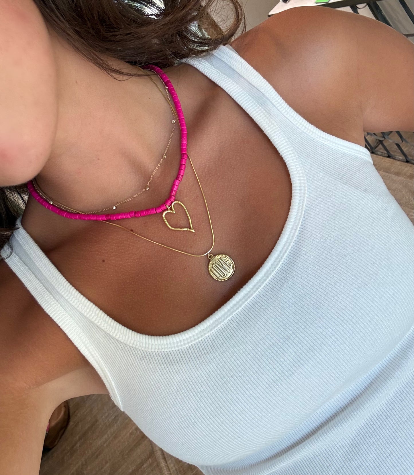 Fell in love necklaces
