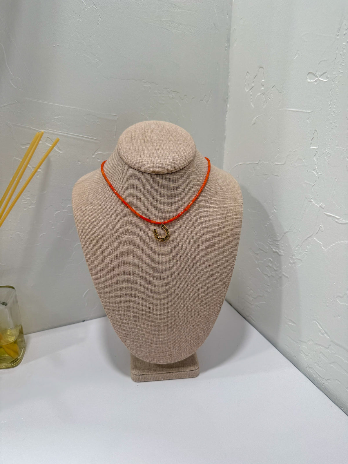 Bright orange Horseshoe