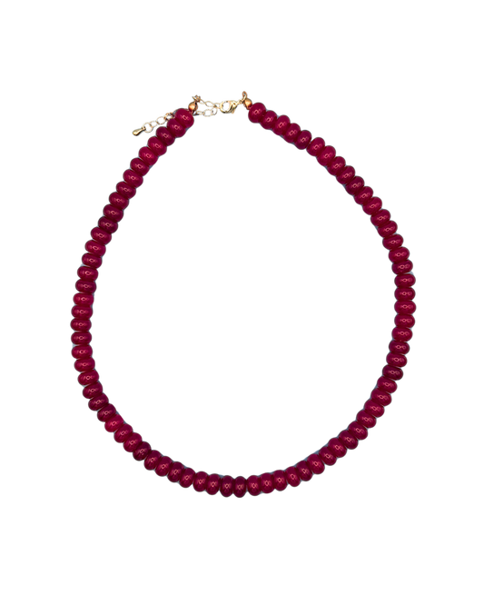 Maroon Necklace