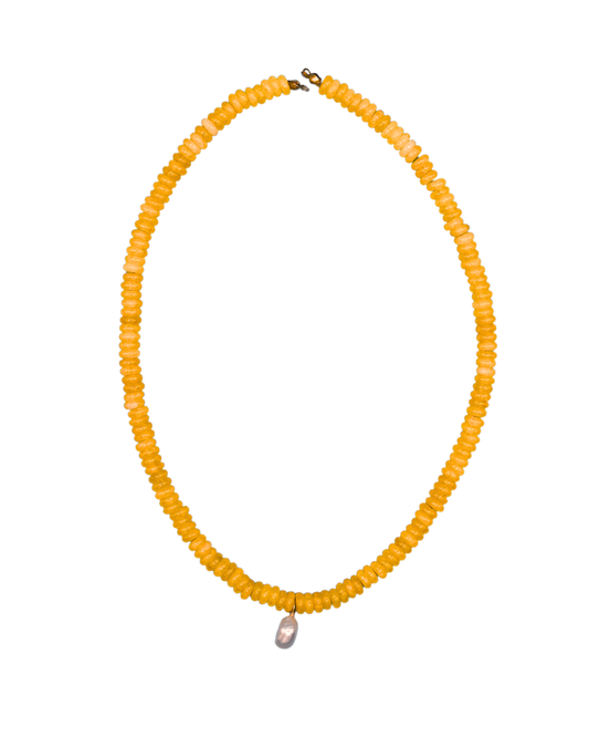 Yellow necklace