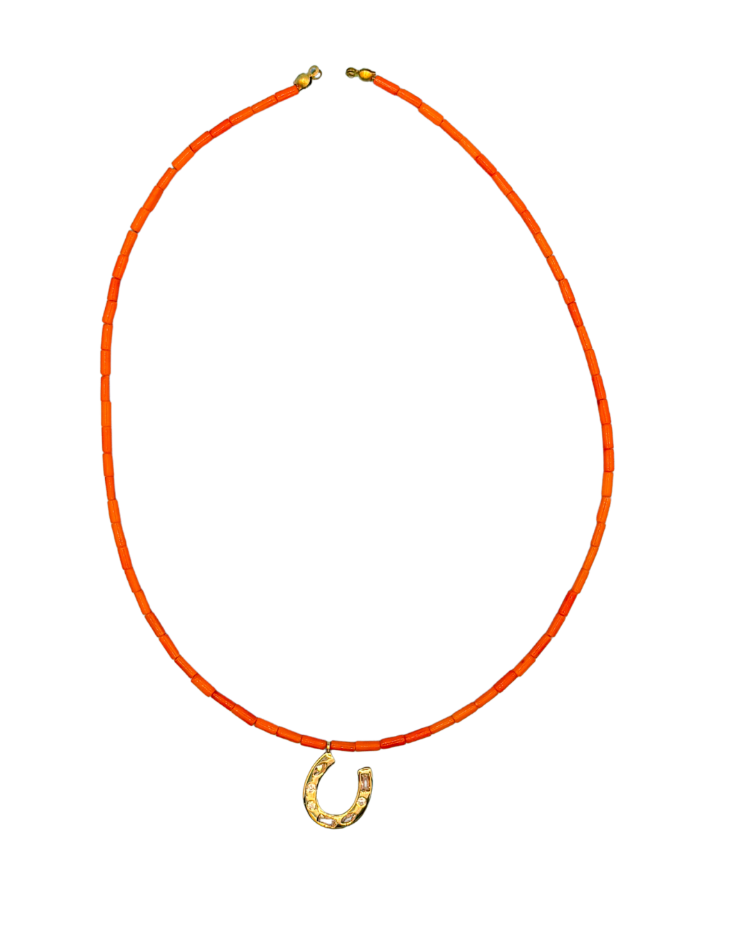 Bright orange Horseshoe