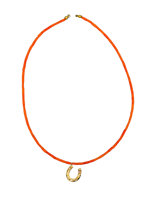Bright orange Horseshoe
